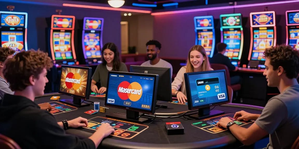 Play exciting games at credit card casinos like https://dea.org.uk with diverse players enjoying fast deposits and big wins.