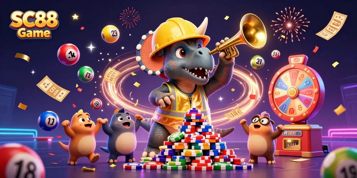 Engage with the SC88 Game through vibrant celebrations of luck and winning moments.