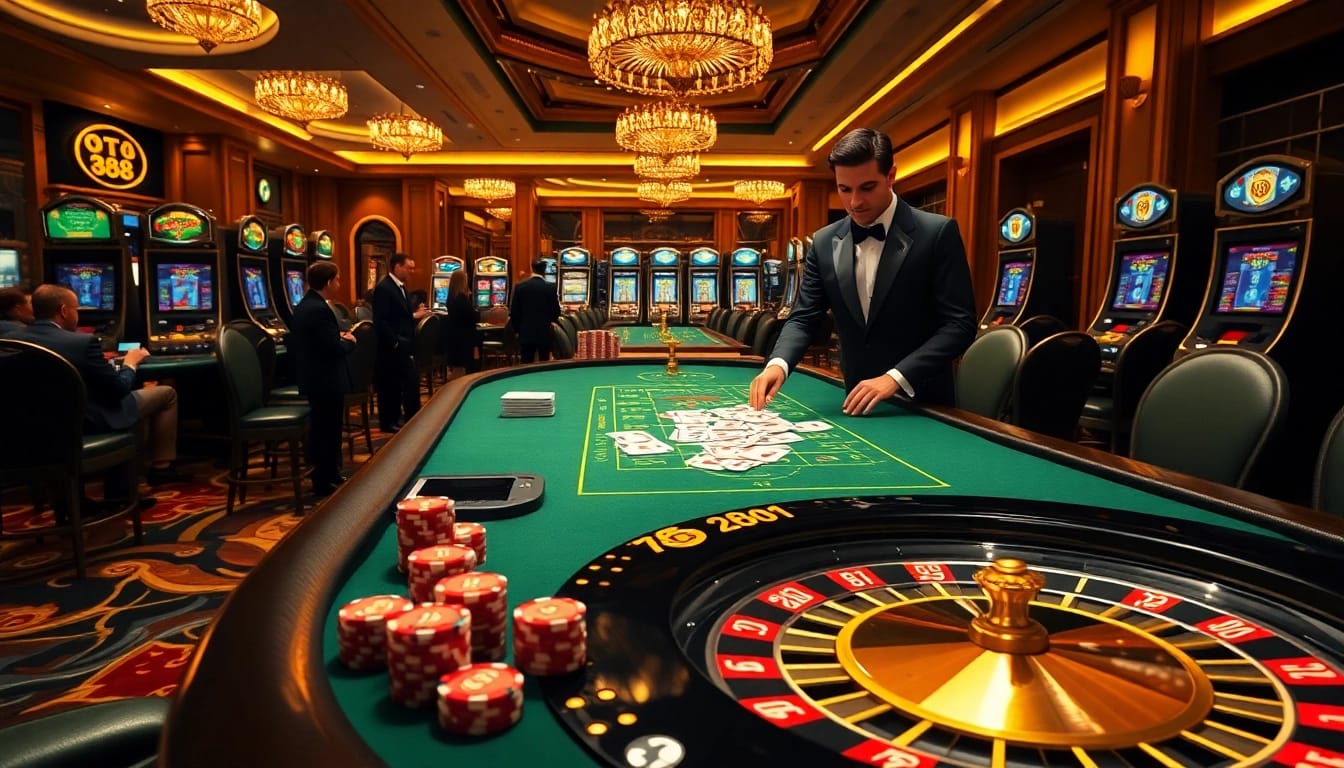 Experience luxury gaming at xx88 com with immersive casino visuals showcasing live dealers and elegant design.