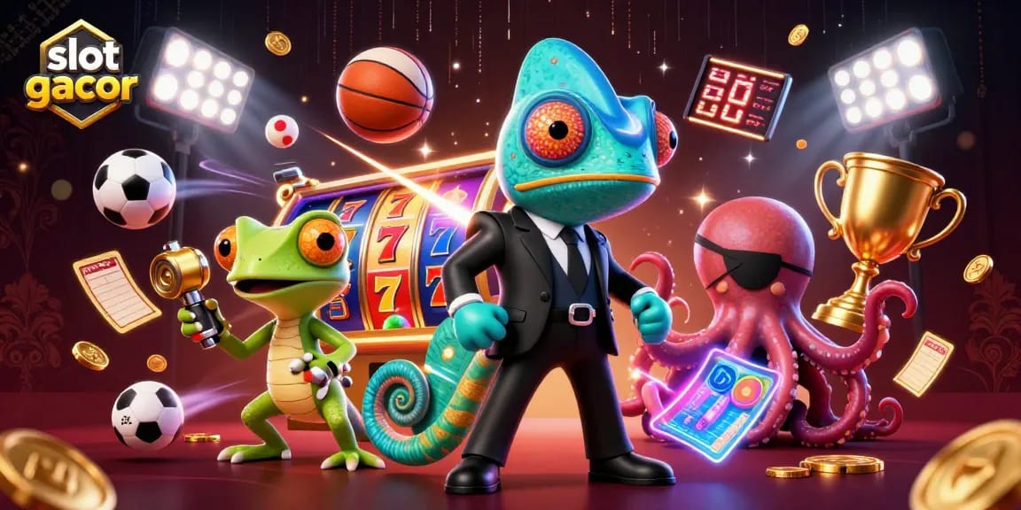 Spin to win with slot gacor featuring dynamic reel action and vibrant casino elements.