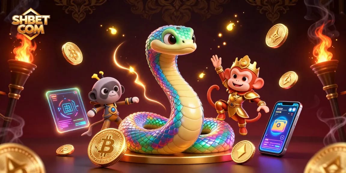 Experience thrilling rewards at SHBET COM with dynamic casino elements and vibrant characters.