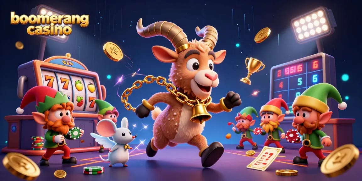 Boomerang casino nudi dinamične igre z igralnimi avtomati in zabavne bonuse.