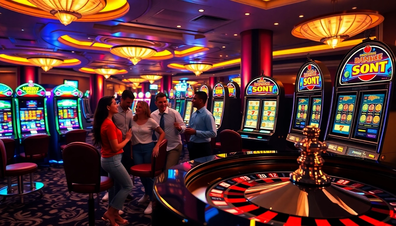 Engage in thrilling gameplay at HOLYSLOTS88 with vibrant roulette and slot machines.