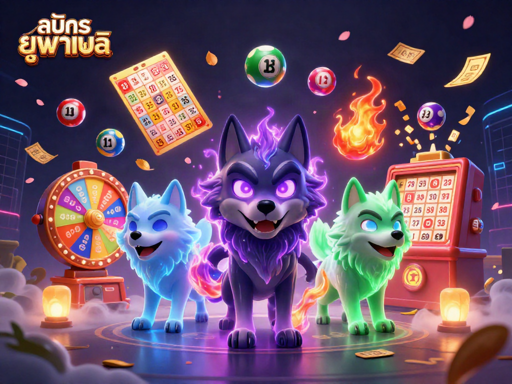 Join exciting games at สมัครยูฟ่าเบท with a vibrant illustration showcasing fun characters and dynamic gaming features.