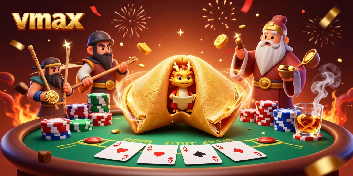 Experience exciting gameplay at Vmax with a vibrant casino scene featuring engaging poker dynamics.
