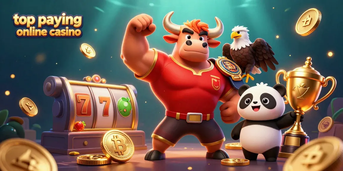 Join the fun at top paying online casino with our vibrant character scene celebrating exciting jackpots and crypto wins.