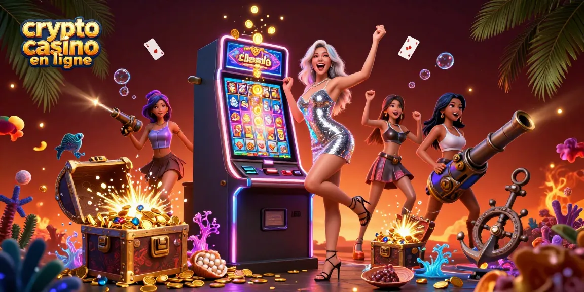 Spin the reels at a vibrant crypto casino en ligne with exciting jackpot wins and colorful gems.