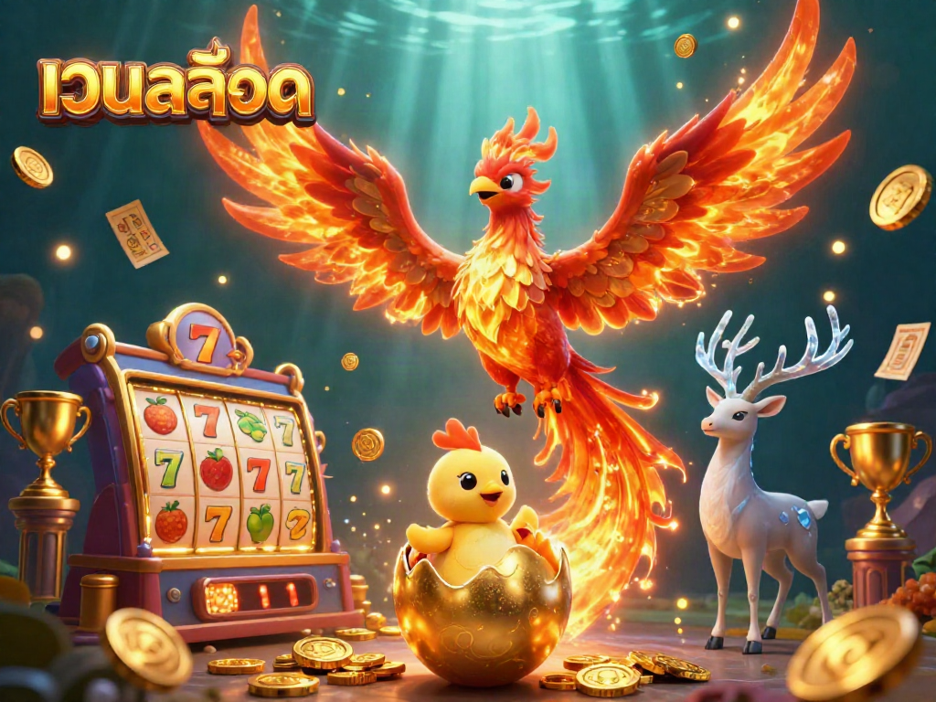 Engage with เว็บสล็อต to experience vivid slot action with phoenix and jackpot elements.