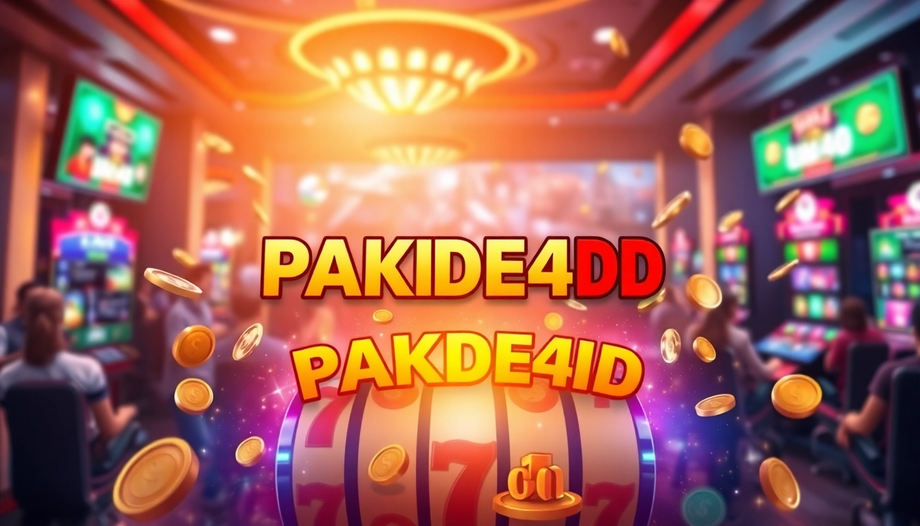 Pemain aktif menikmati petualangan dalam PAKDE4D game dengan antarmuka yang menarik.