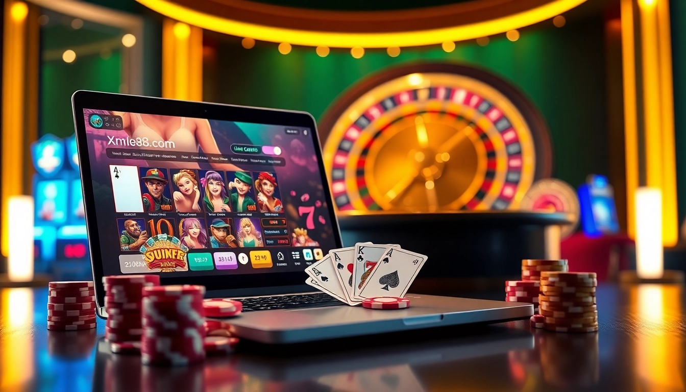 Experience the excitement of xn88 com with immersive online gambling features and vibrant casino visuals.