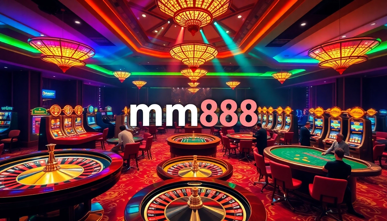 Experience high-stakes excitement at trang chủ mm88 with vibrant casino visuals and engaging games.