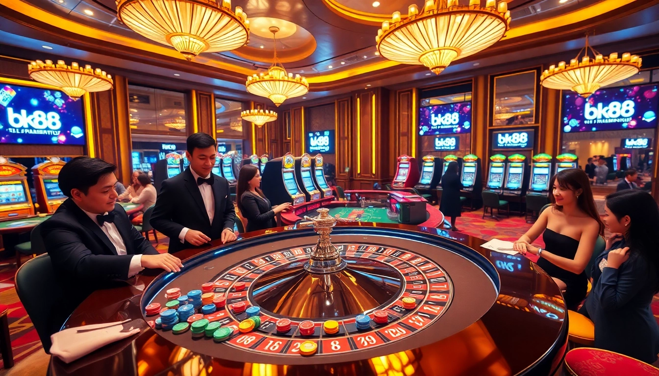 Experience thrill at bk88 with vibrant casino games and a lively atmosphere.