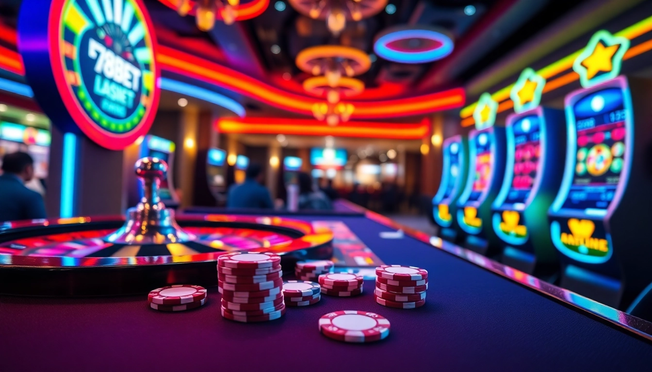 Experience the excitement with https://f8bet.me.uk/ as players enjoy poker and roulette in a luxurious casino setting.