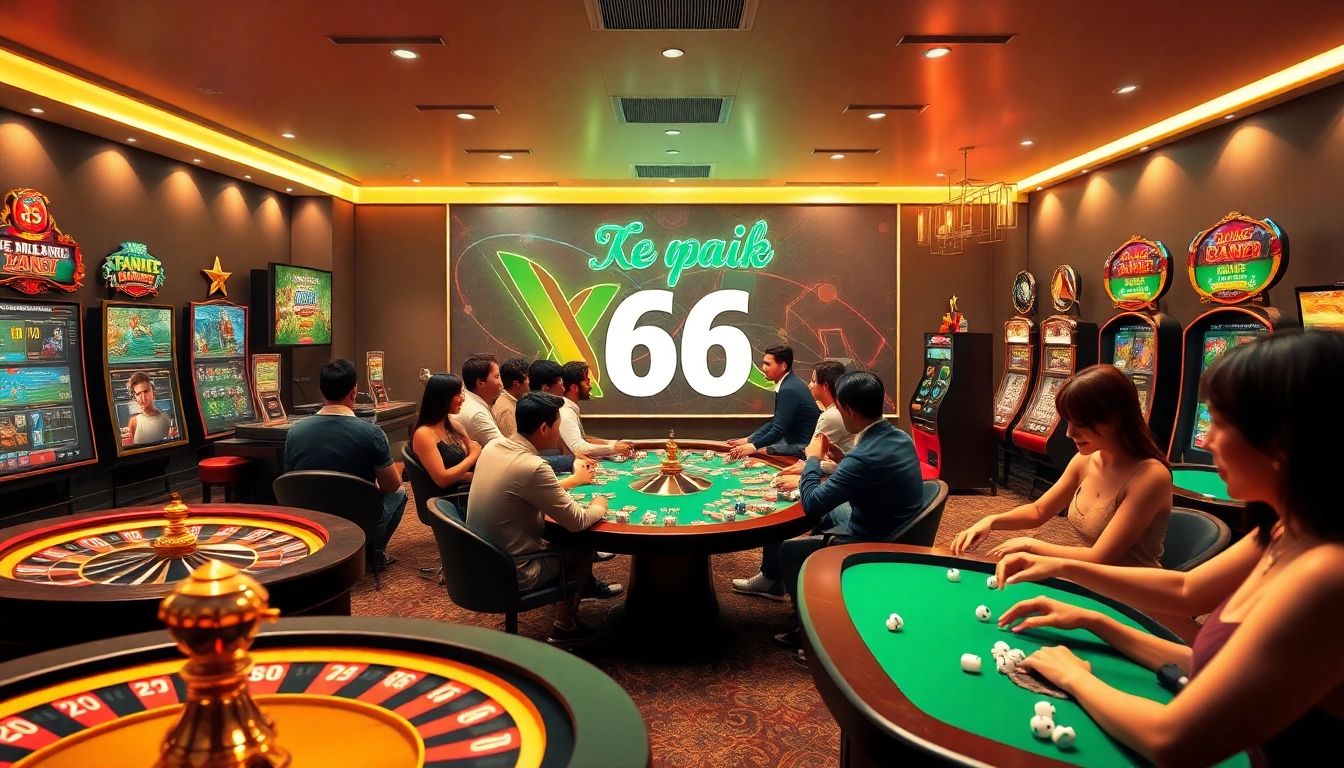 Exciting online gaming experience at 66 club with vibrant graphics and engaging players