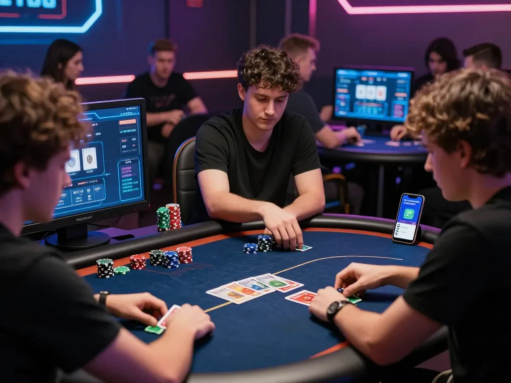 Exciting online poker gaming experience on MPOSPORT platform with players engaged in competitive gameplay.